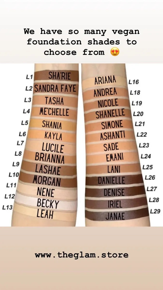 Vegan Full Coverage Foundation